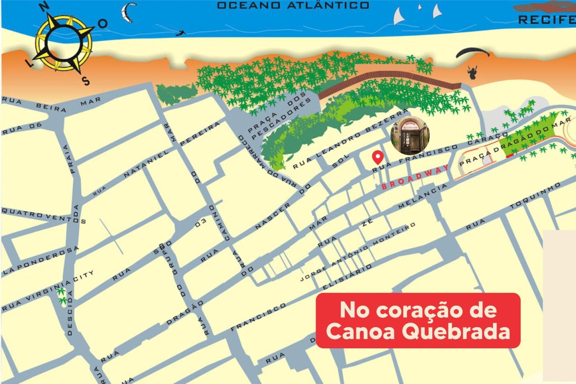 Pousada Alternativa Canoa Quebrada Eksteriør billede
